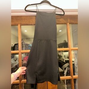 EUC ASOS Size 6 Elegant‎ Black Open Back Criss Cross Dress